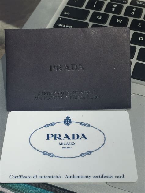 fake prada authenticity card|prada bag authentication tips.